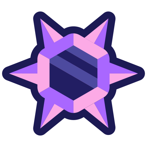 purple star-hexagon icon